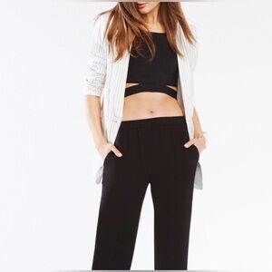 BCBGMaxAzria Clarissa black top size S
